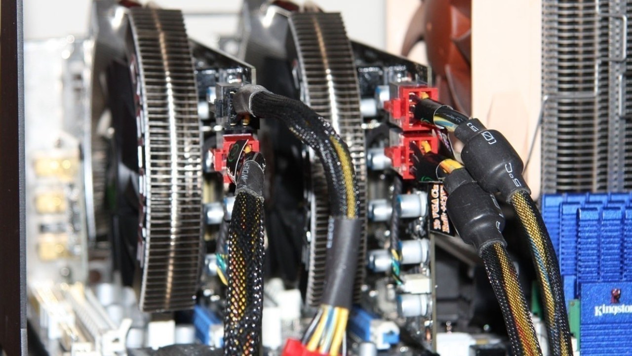 MSI GeForce GTX 460 768MB Cyclone in SLI