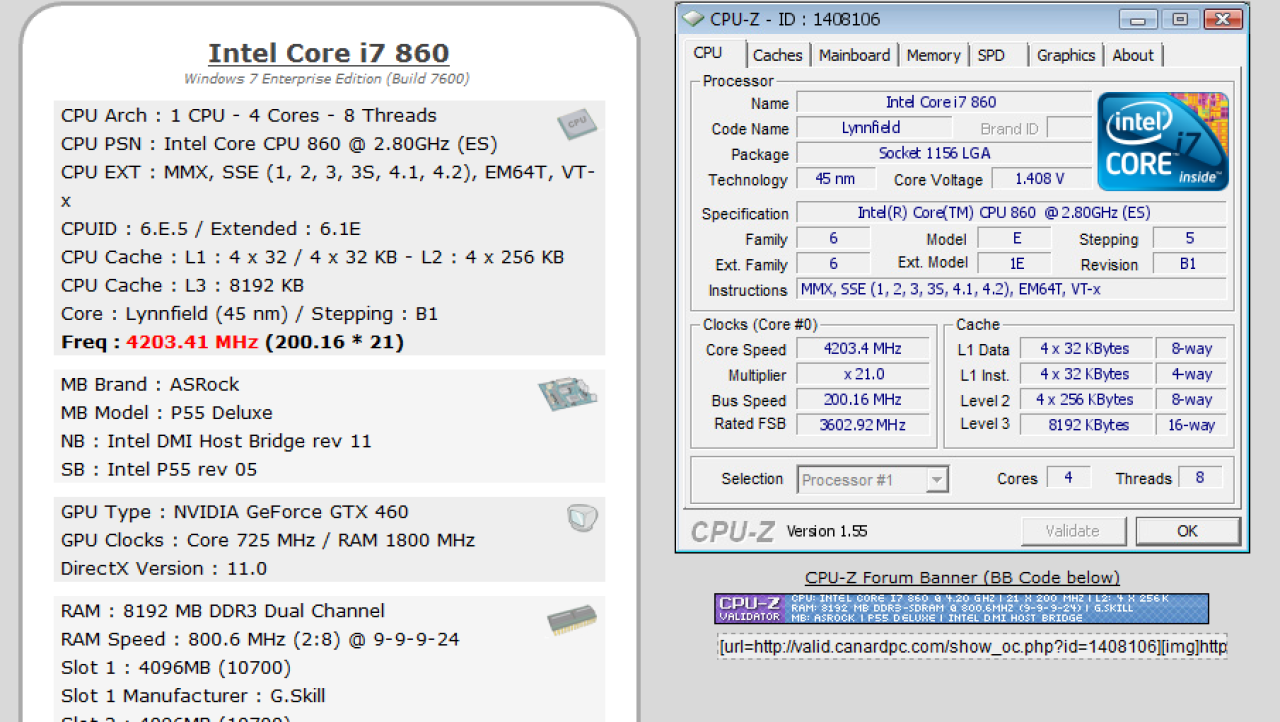 G.Skill Ripjaws PC3-12800 (1600MHz) 8GB Kit