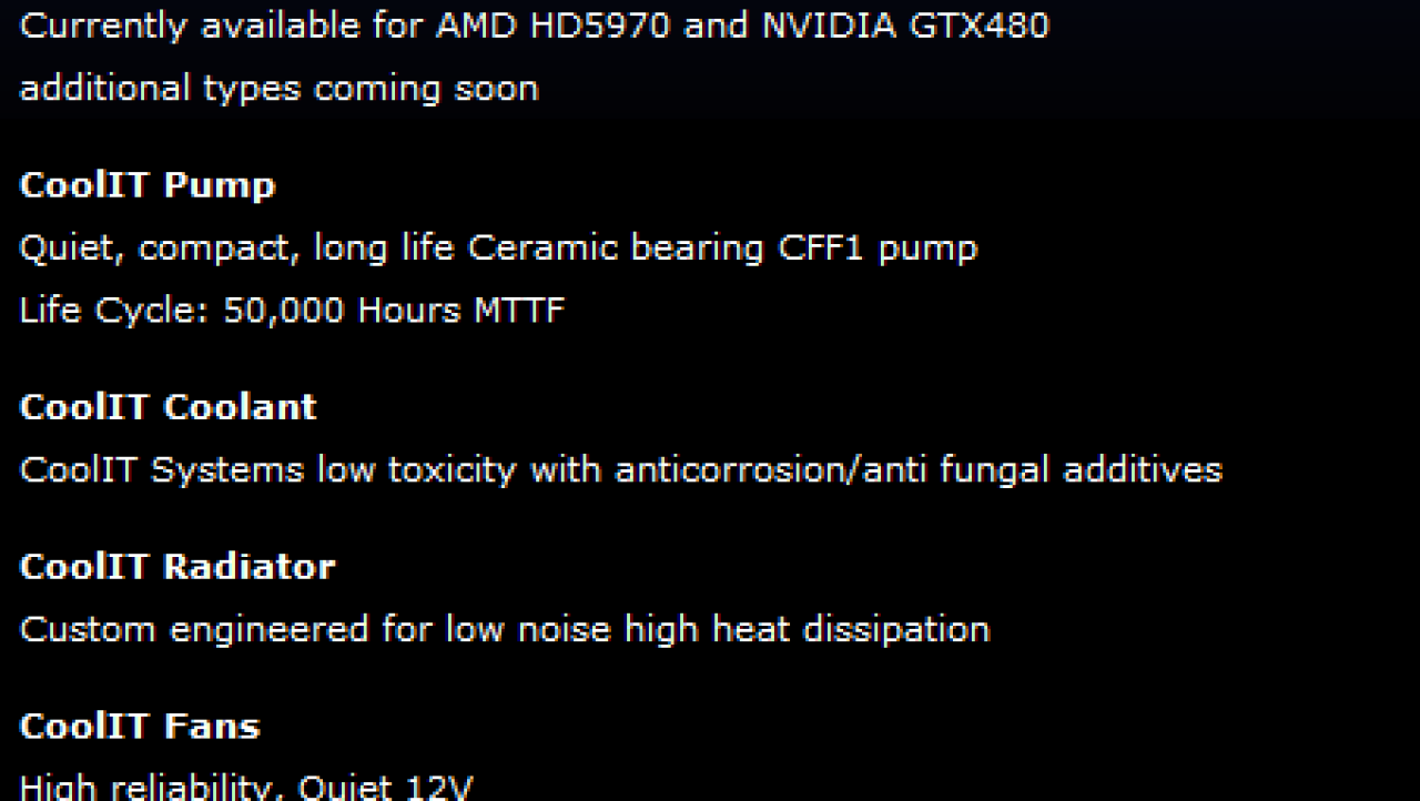 CoolIT Systems Omni AC-N470 A.L.C. VGA Cooler
