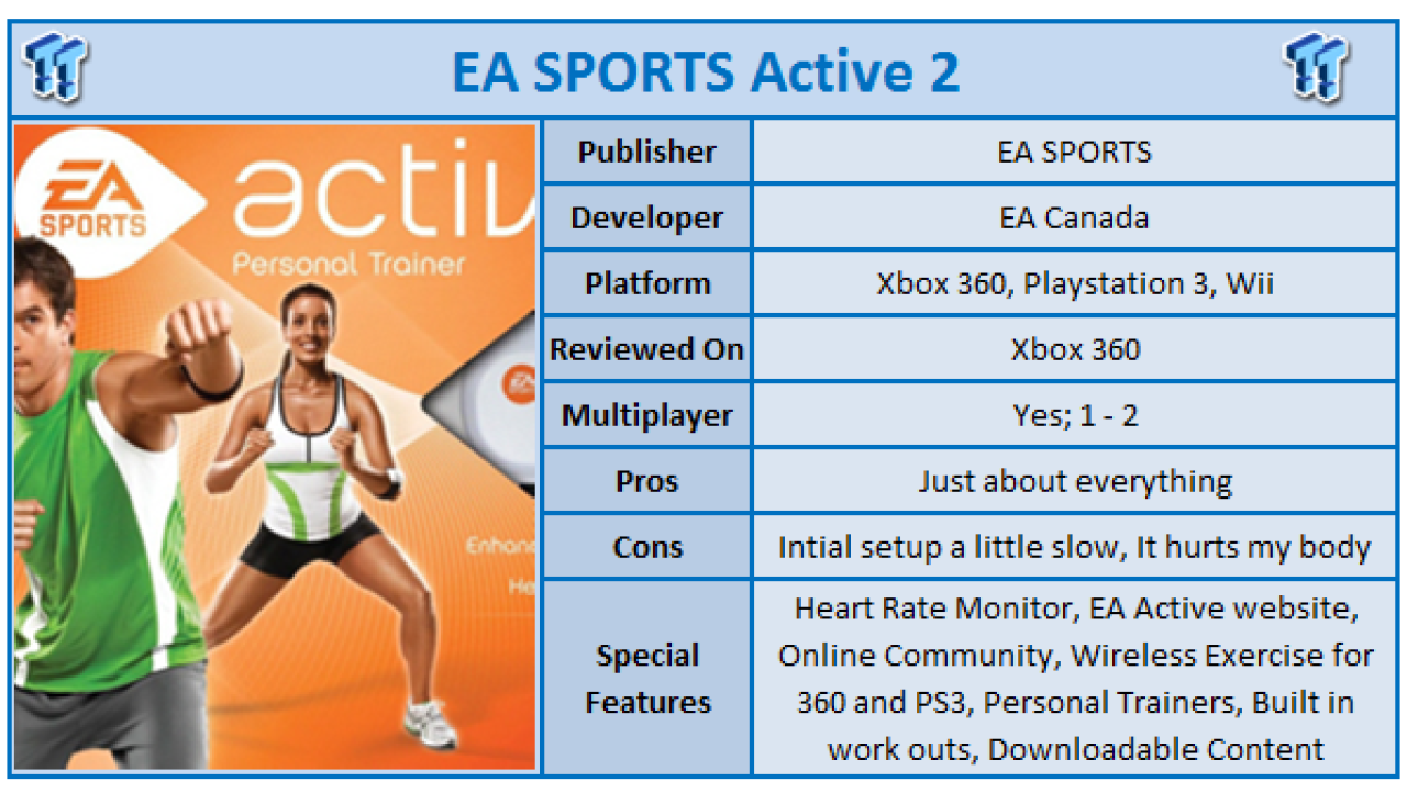 EA Sports Active 2 Xbox 360 Kinect Review