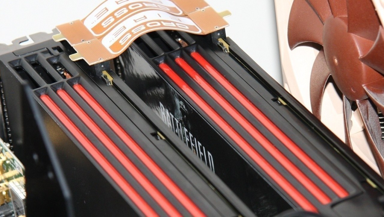 AMD Radeon HD 6970 2GB Video Card in Crossfire