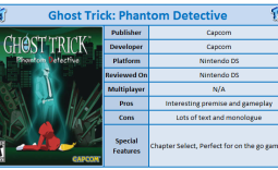Ghost Trick: Phantom Detective Nintendo DS Review