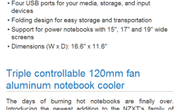 NZXT Cryo LX Aluminum Notebook Cooler Review