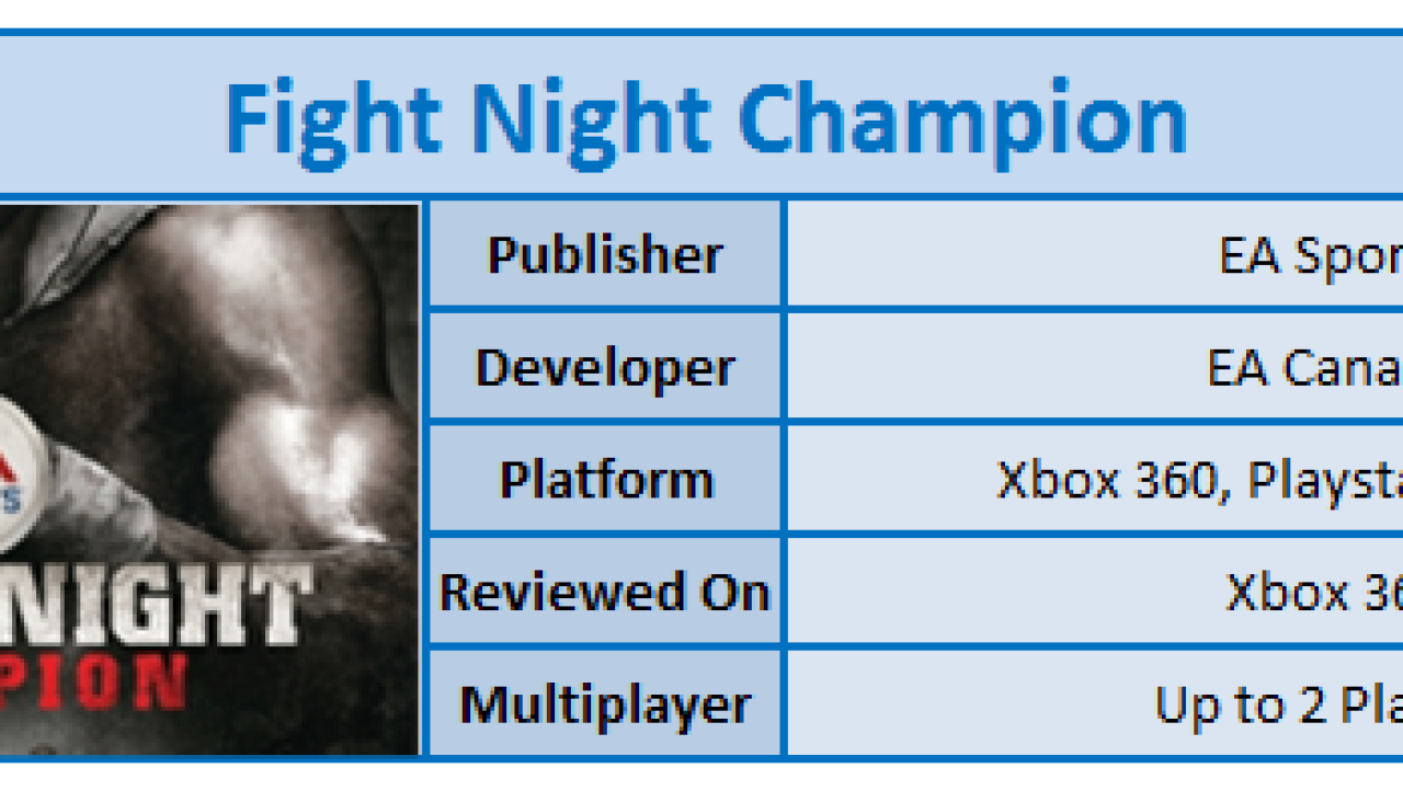 Fight Night Champion Xbox 360 Video Review