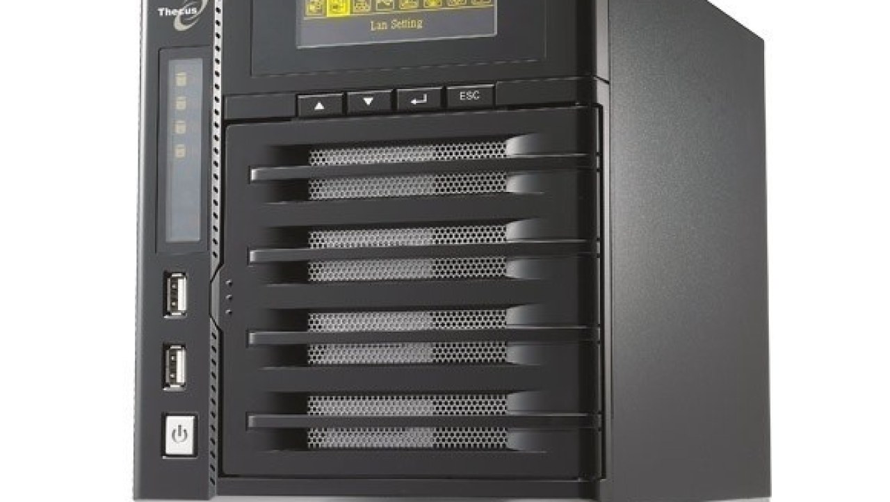 Thecus N4200 PRO Review - The 4-Bay, Battery Backup NAS with Many Features