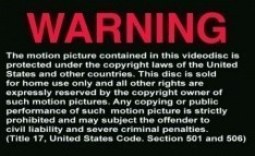 Preaching to the converted - The scourge of piracy warnings