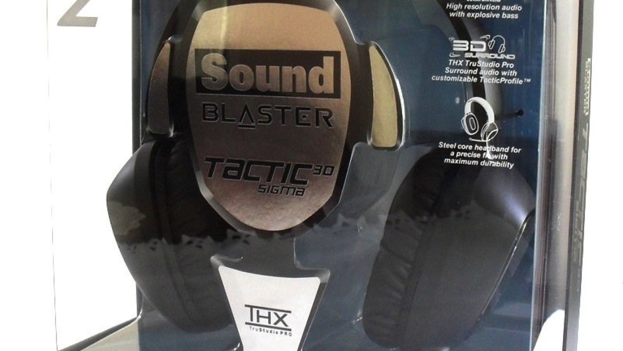 Creative Labs Sound Blaster Tactic 3D Sigma Headset Review