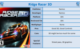 Ridge Racer 3D Nintendo 3DS Review