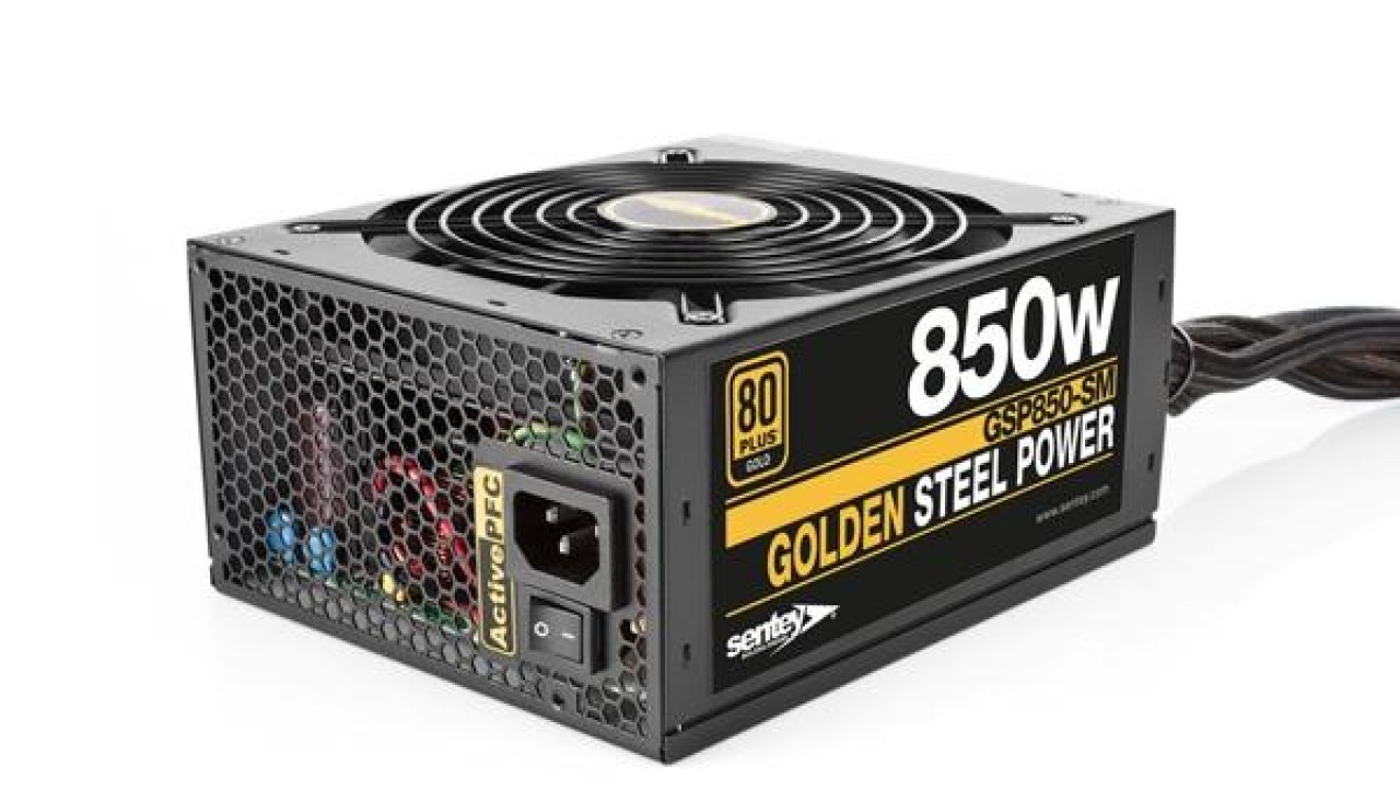 Sentey Golden Steel Power GSP850-SM 850 Watt Power Supply Review
