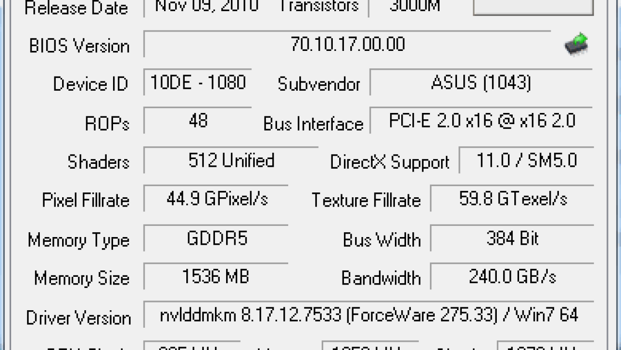 ASUS MATRIX GeForce GTX 580 1536MB Platinum OC'ed Video Card Review