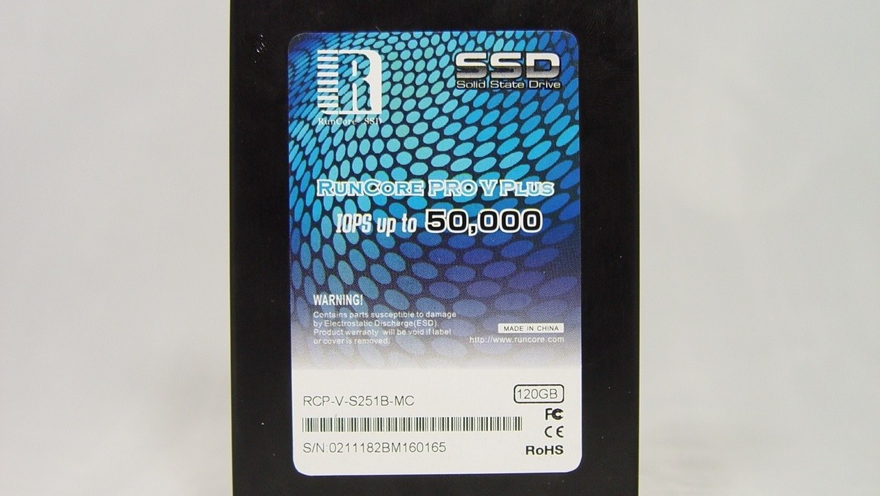 RunCore Pro V SATA II Plus 120GB Solid State Drive Review