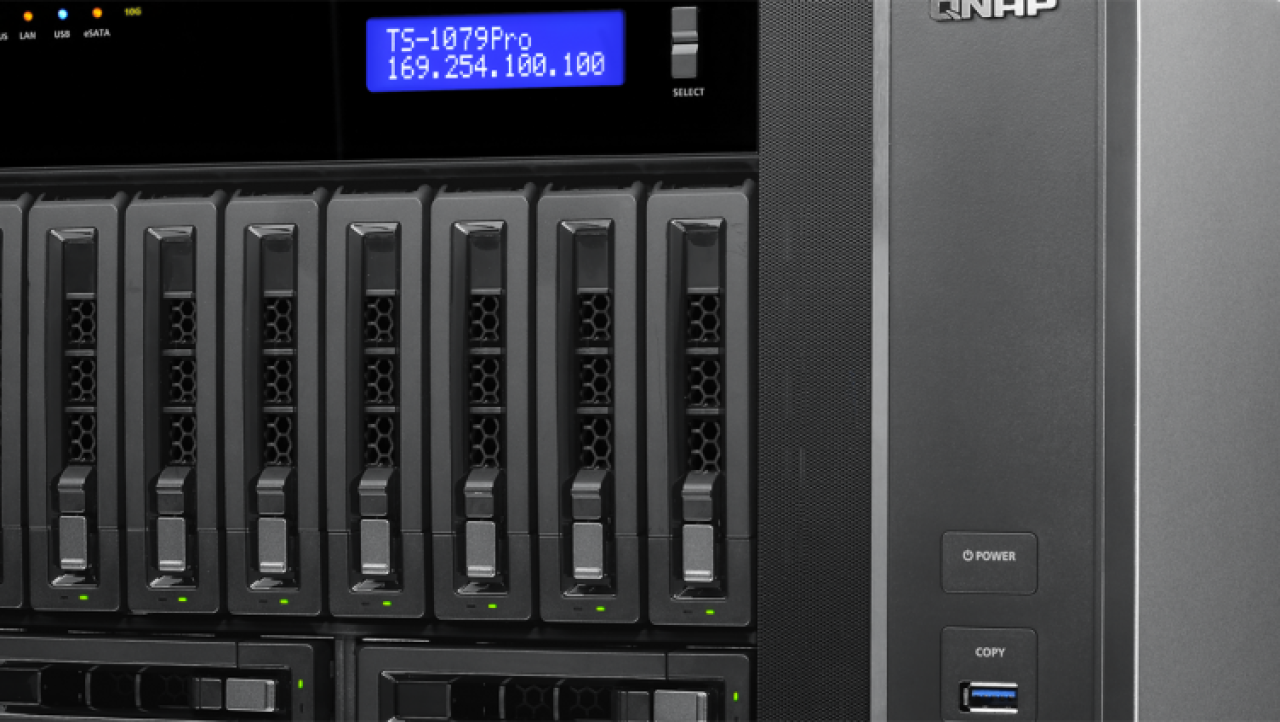 QNAP Turbo NAS TS-1079 Pro Review