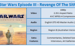 Star Wars Episode III: Revenge of the Sith (2005) Blu-ray Movie Review
