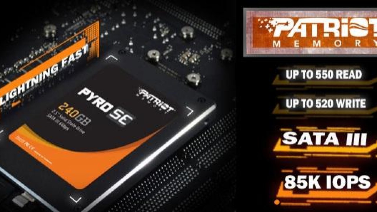 Patriot Pyro SE 120GB Solid State Drive Review