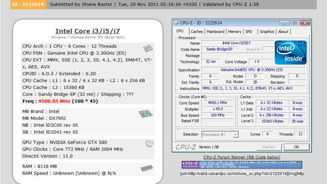 Intel DX79SI (Intel X79) Motherboard Review
