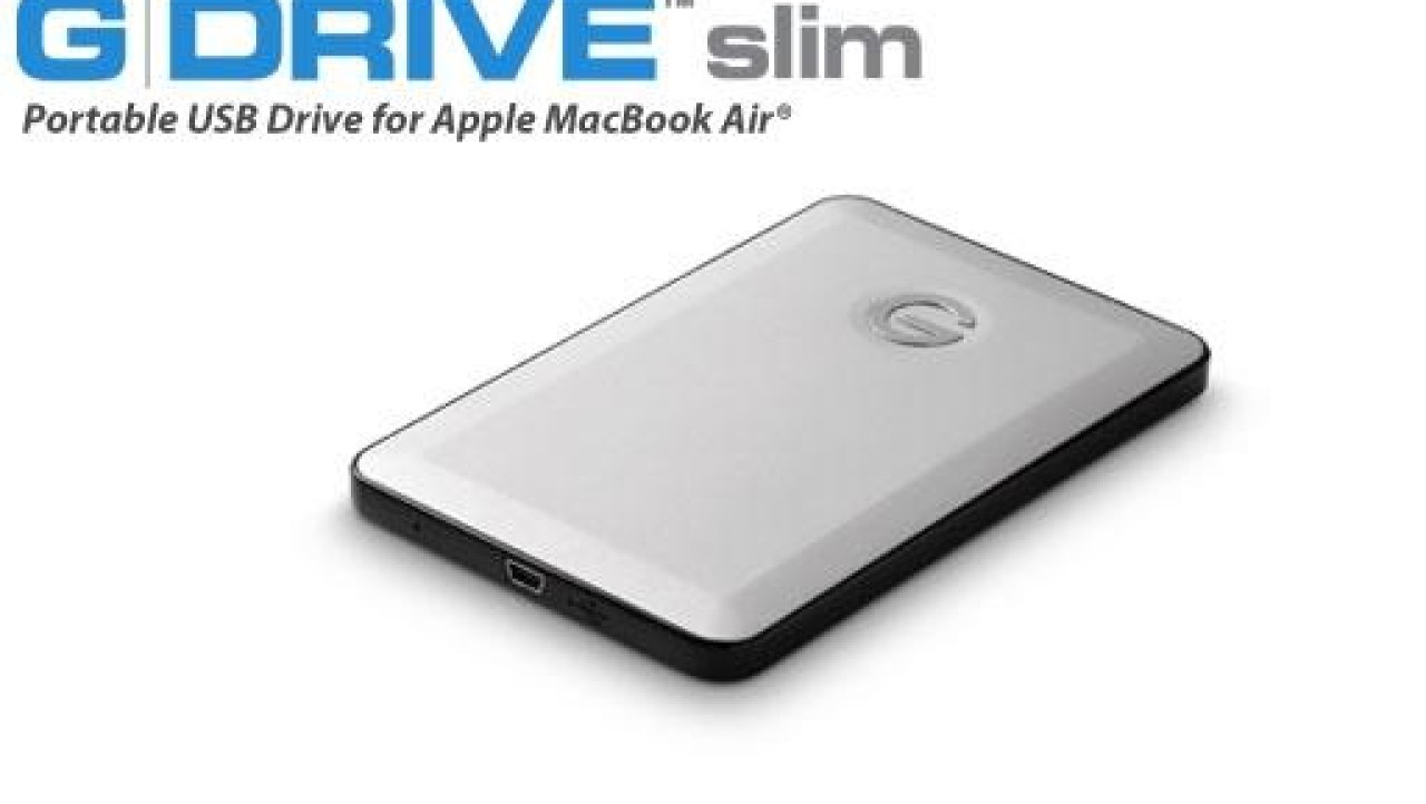 G-Technology G-DRIVE slim HDD Review