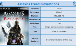 Assassins Creed: Revelations PlayStation 3 Review
