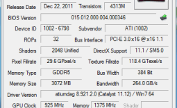AMD Radeon HD 7970 3GB Reference Video Card Review