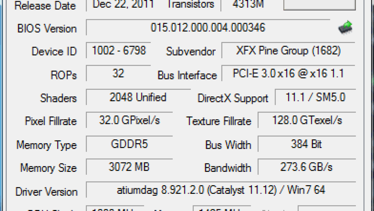 XFX HD 7970 Black Edition Double Dissipation 3GB Video Card Review