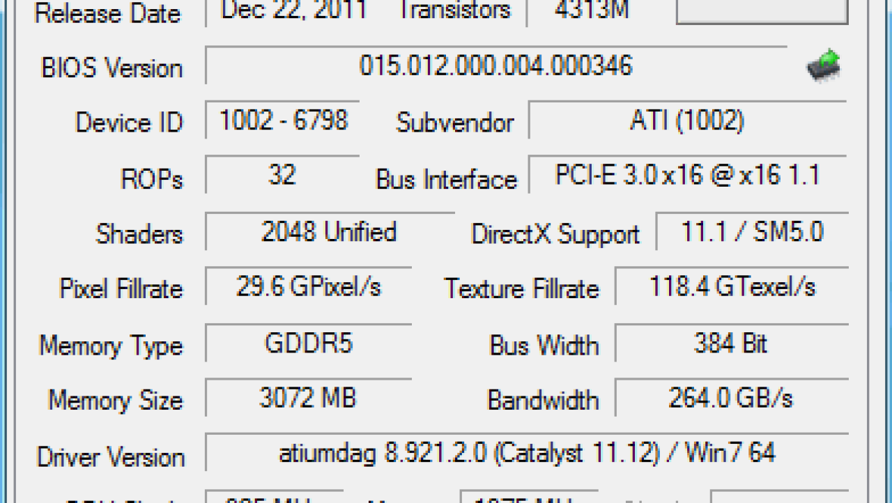 Sapphire Radeon HD 7970 3GB Video Cards in CrossFire