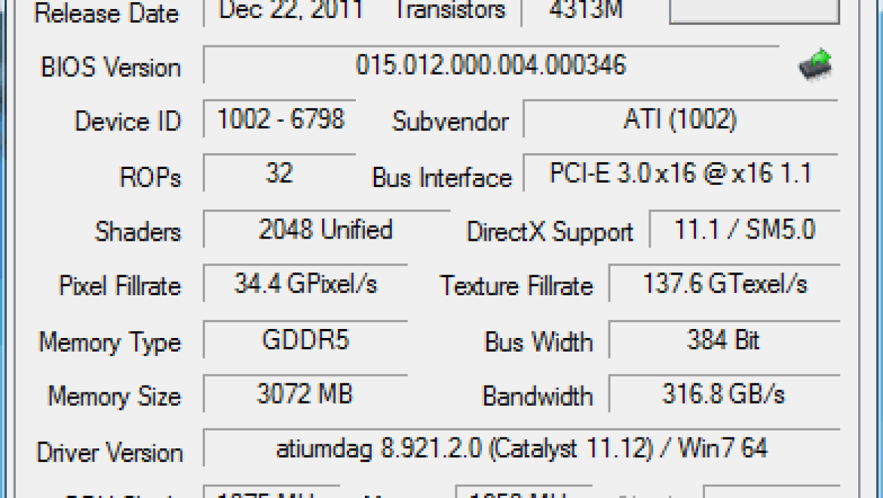 Sapphire HD 7970 3GB Video Cards in CrossFire Overclocked