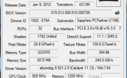 Sapphire Radeon HD 7950 3GB OC Video Card in CrossFire