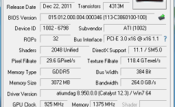Diamond Radeon HD 7970 3GB Video Card tested with Catalyst 12.2