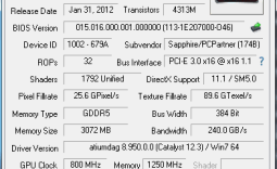 Sapphire Radeon HD 7950 3GB Video Card tested with Catalyst 12.2