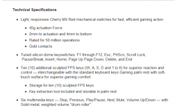 Corsair Vengeance K60 Performance FPS Mechanical Gaming Keyboard Review