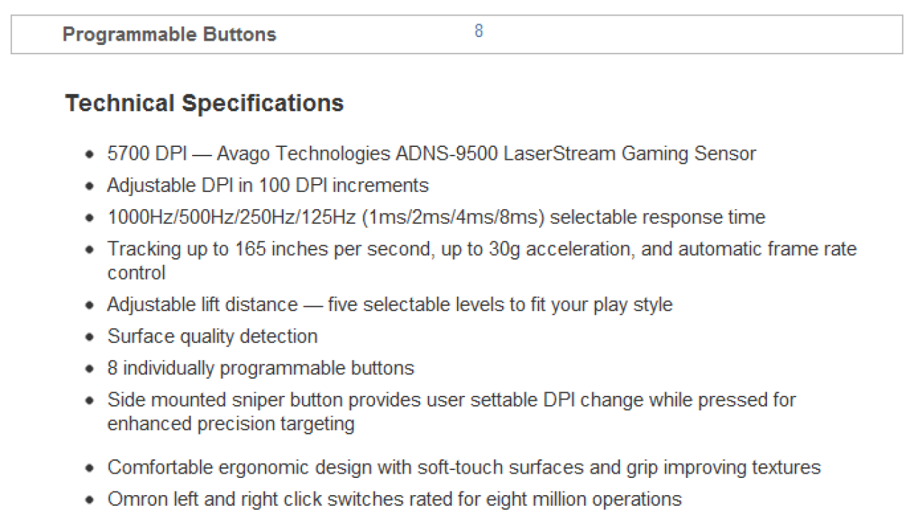 Corsair Vengeance M60 Performance FPS Laser Gaming Mouse Review