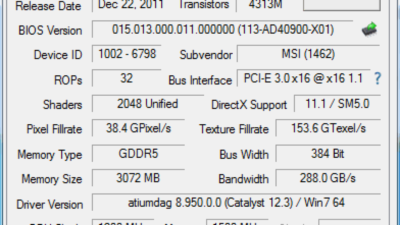 MSI Radeon HD 7970 Lightning 3GB Video Cards in CrossFire Overclocked