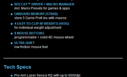 ROCCAT Kone Plus Max Customization Laser Gaming Mouse Review