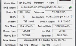 VisionTek Radeon HD 7950 3GB Video Card Overclocked Review