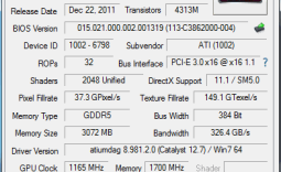 AMD Radeon HD 7970 GHz Edition 3GB Video Card Overclocked