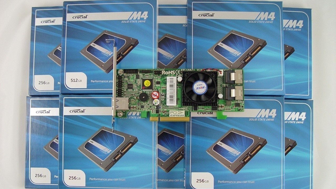 Areca ARC-1882i PCIe 3.0 RAID Controller Review