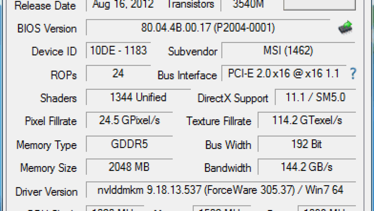 MSI GEFORCE GTX 660 Ti 2GB Power Edition Video Card Review
