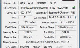 Sapphire Radeon HD 7950 3GB Vapor-X OC with Boost Video Card Review