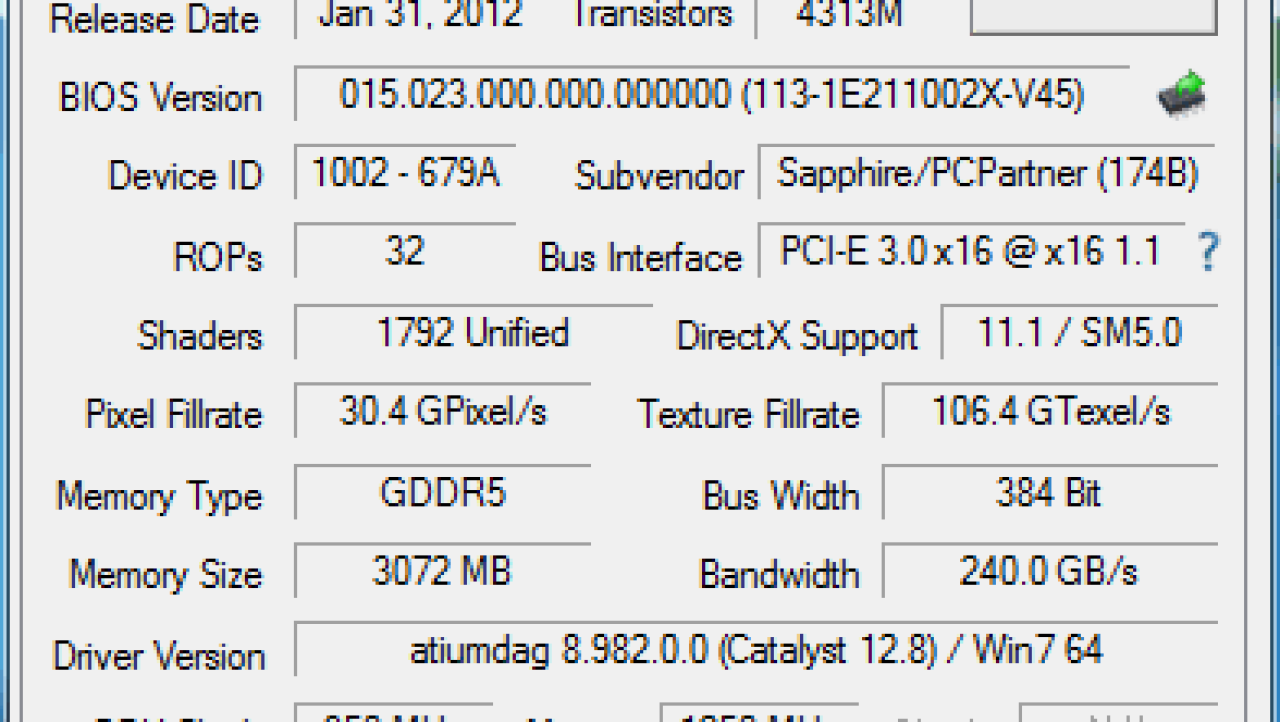 Sapphire Radeon HD 7950 3GB Vapor-X OC with Boost Video Card Review