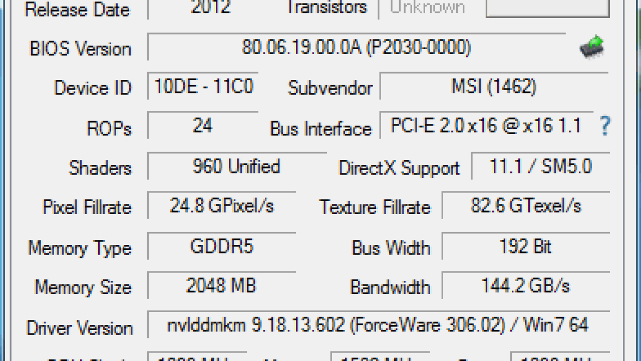 MSI GEFORCE GTX 660 Twin Frozr 2GB OC Video Card Review