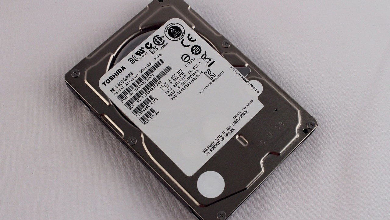 Toshiba MK01GRRB/R 2.5-inch 6Gb/s SAS 15,000 RPM Enterprise HDD Review