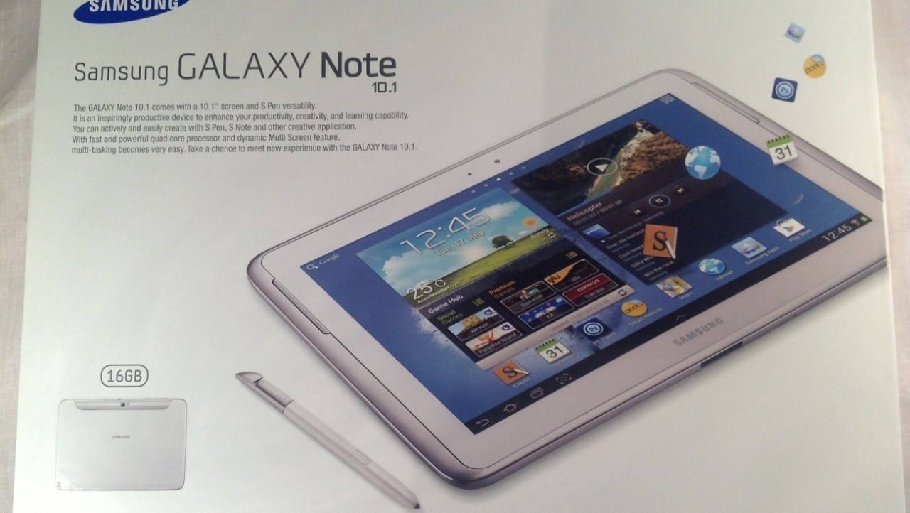 Samsung Galaxy Note 10.1 Tablet Review