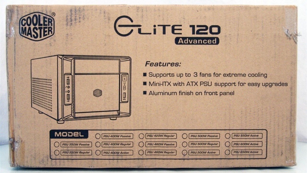 Cooler Master Elite 120 Advanced M-ITX Chassis Review