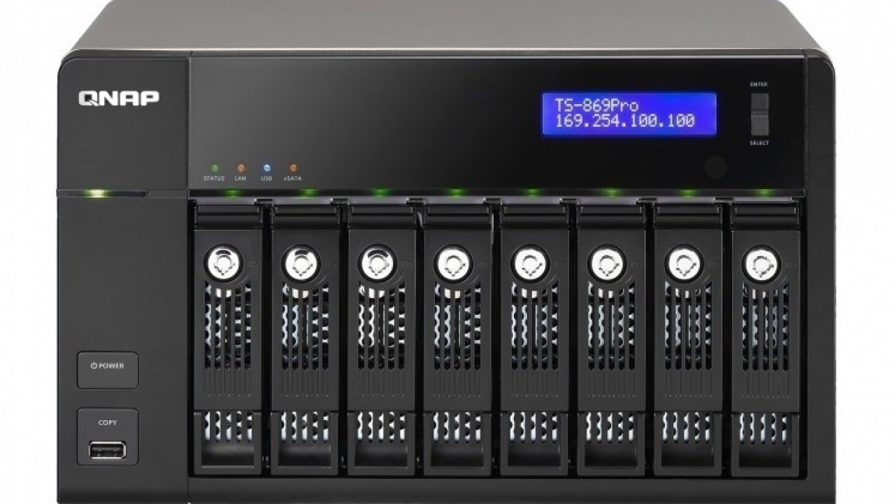 QNAP TS-869 Pro 8-Bay NAS Review