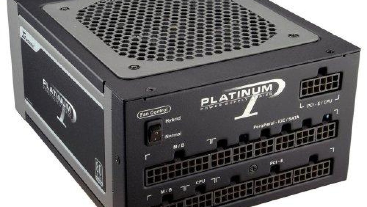 Seasonic Platinum 1000W 80 PLUS Platinum Power Supply Review
