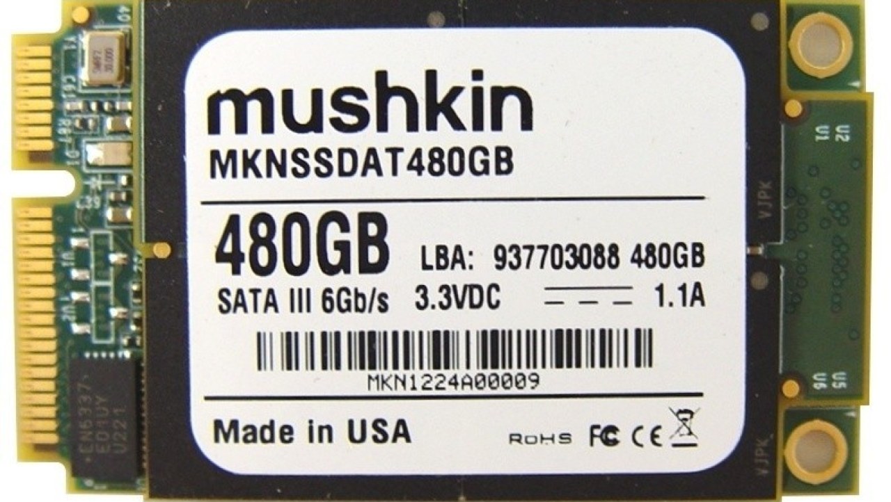 Mushkin Atlas 480GB mSATA SSD Review