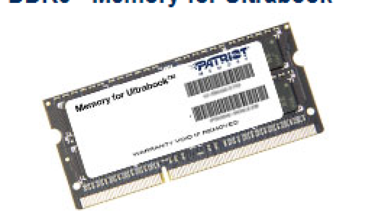 Patriot Memory for Ultrabook PC3-12800 8GB LoVo SODIMM Review