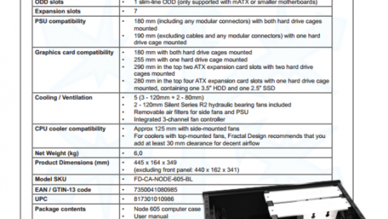 Fractal Design Node 605 HTPC Chassis Review