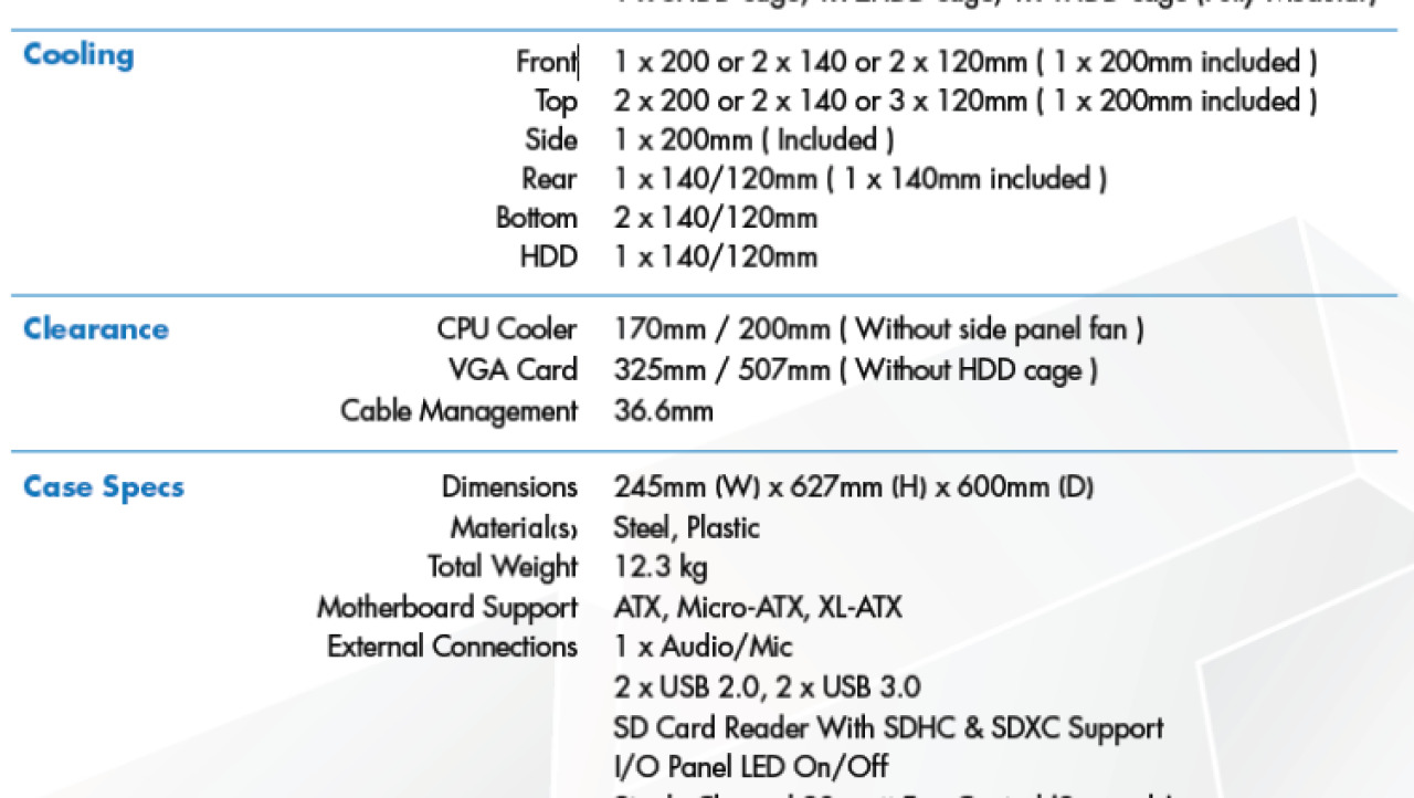 NZXT Phantom 630 High Performance Modular Full-Tower Chassis Review