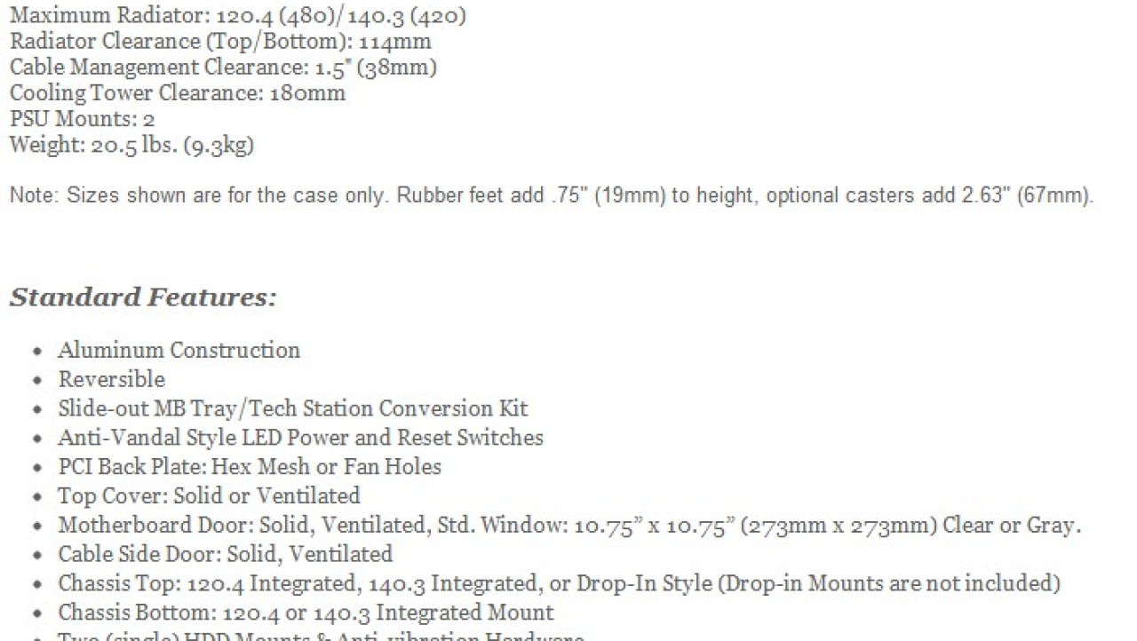 CaseLabs Merlin SM8 Full-Tower Customizable Chassis Review
