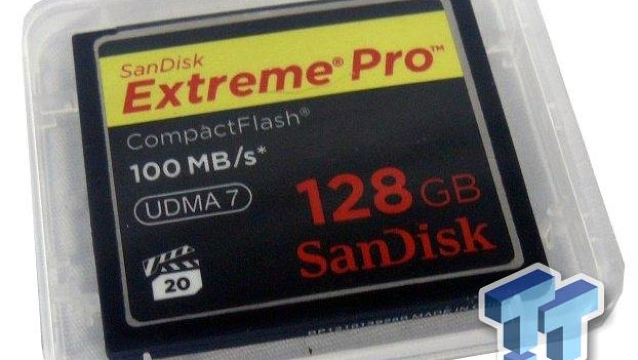 SanDisk Extreme Pro 128GB Compact Flash Memory Card Review